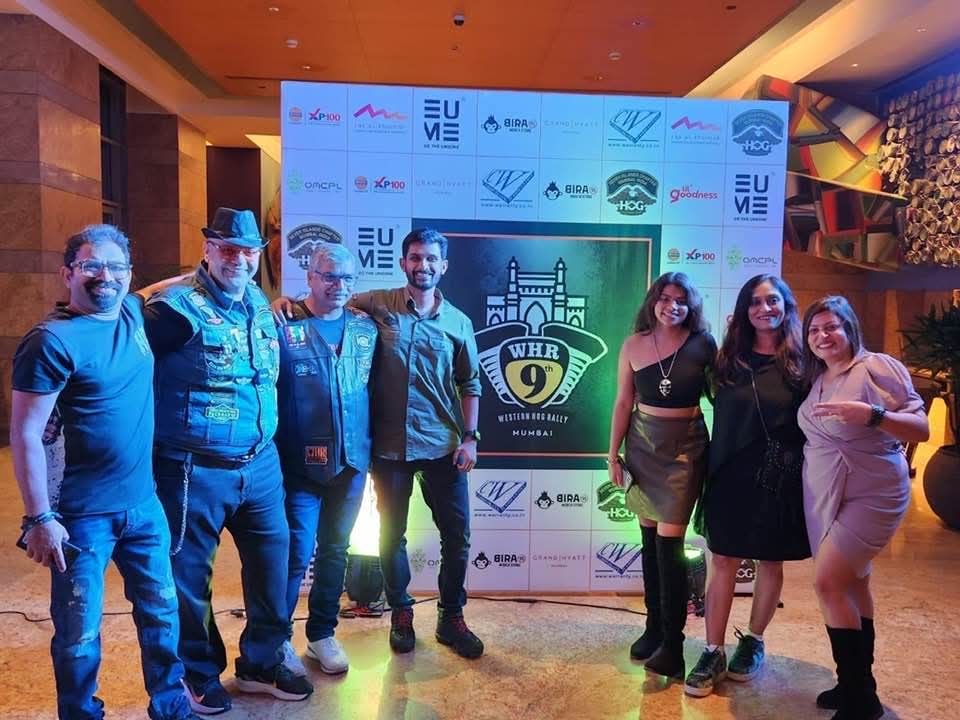 Western H.O.G. Ride event backdrop in Mumbai